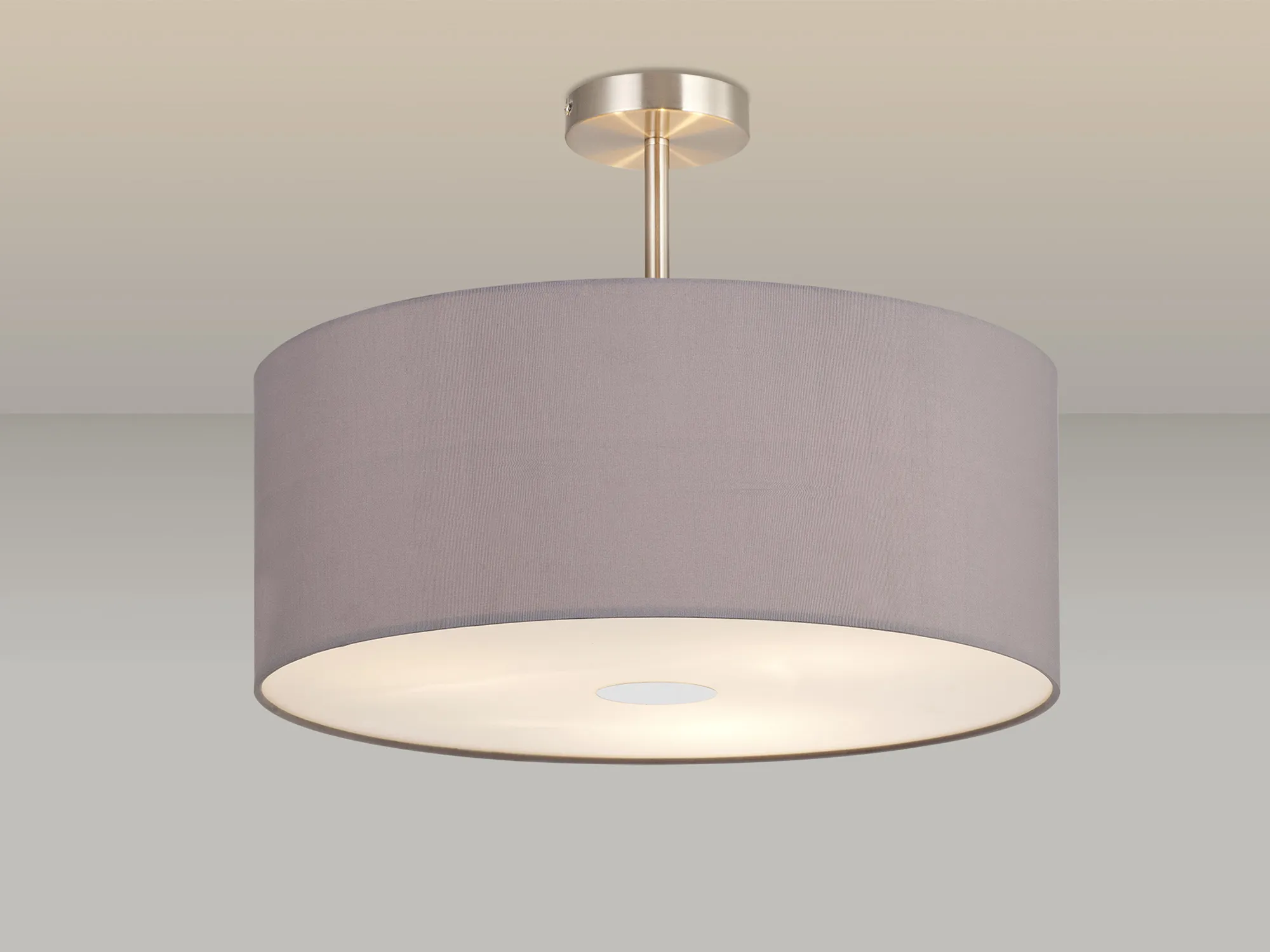 Baymont 50cm Semi Flush 3 Light DK0432  Deco Baymont SN GR